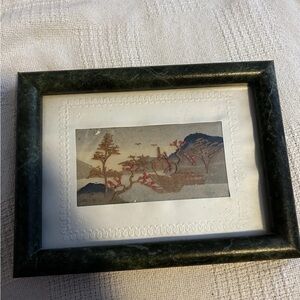 Japanese Cherry Blossom Cork Art Picture Framed Wall Decor